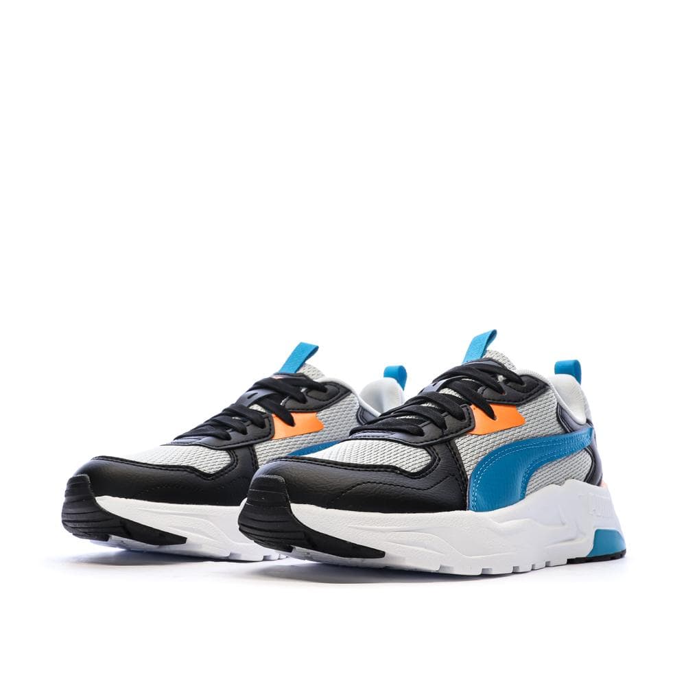 Baskets Bleu/Gris Garçon Puma Trinity 6