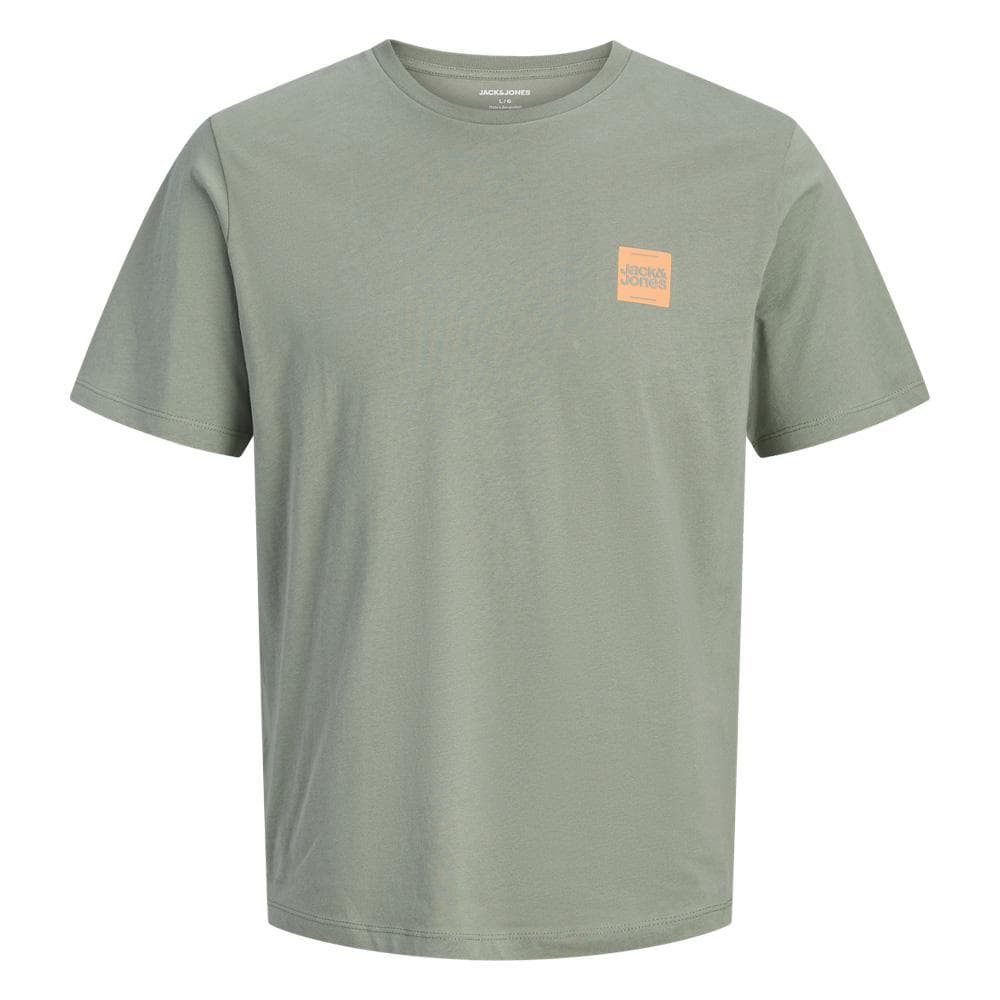 T-Shirt Vert Homme Jack & Jones Brandy 1