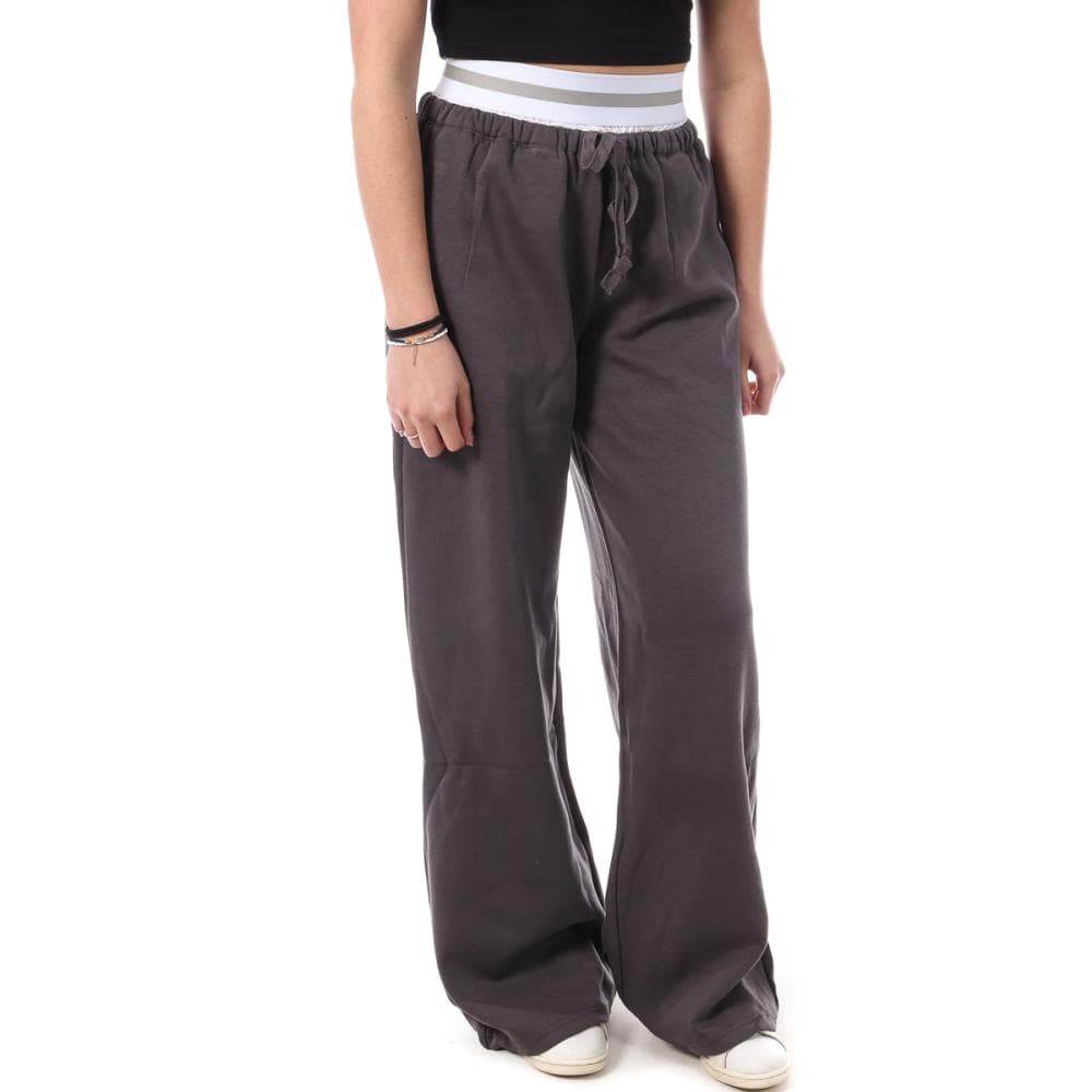Pantalon Fluide Gris Femme Monday Premium 3256 1