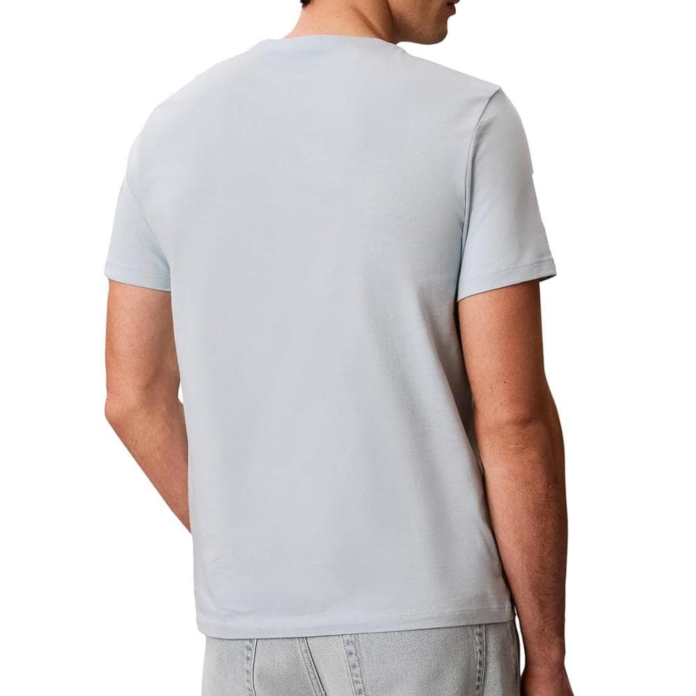 T-Shirt Gris clair Homme Calvin Klein Jeans LV04RG800G 2