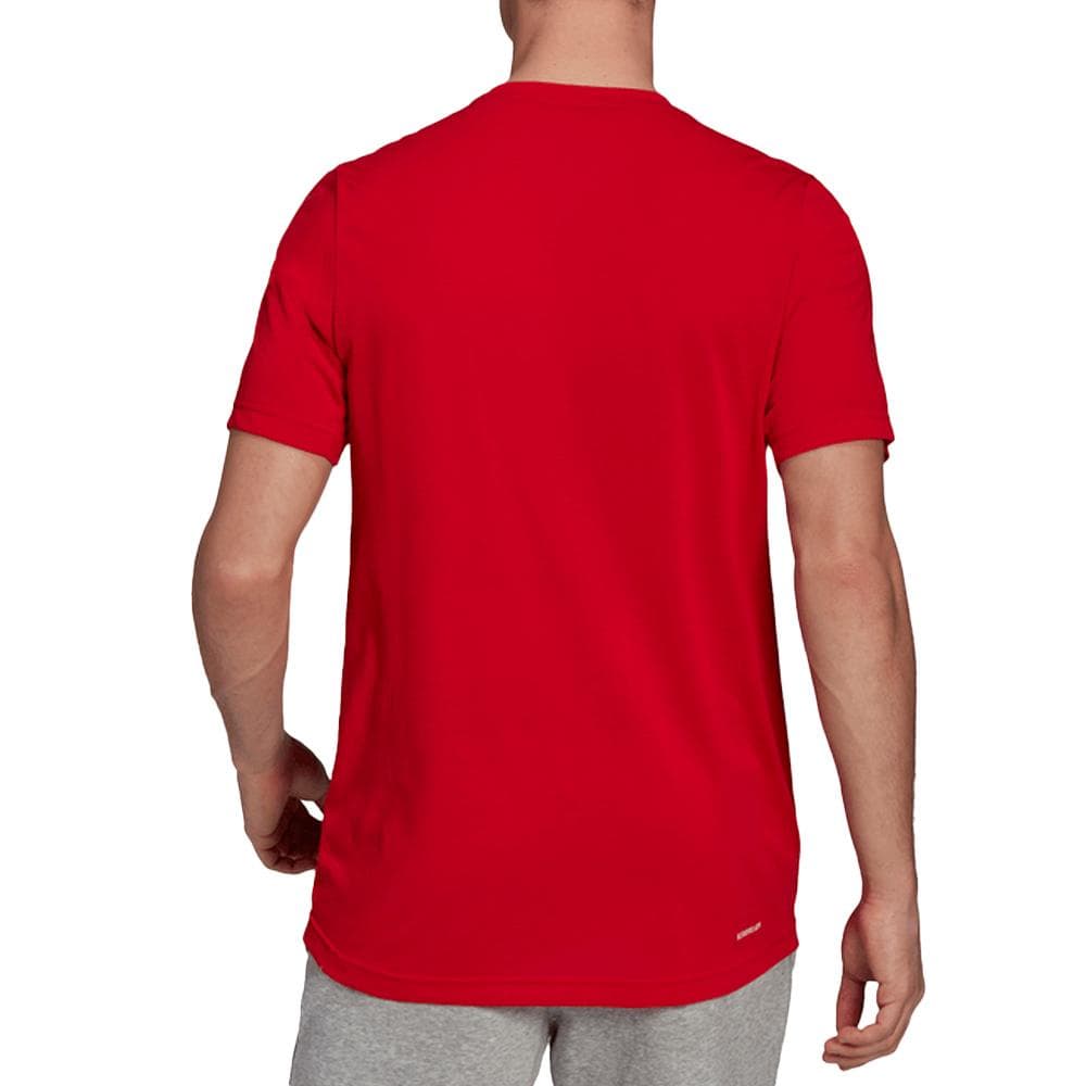 T-Shirt Rouge Homme Adidas FrT 2