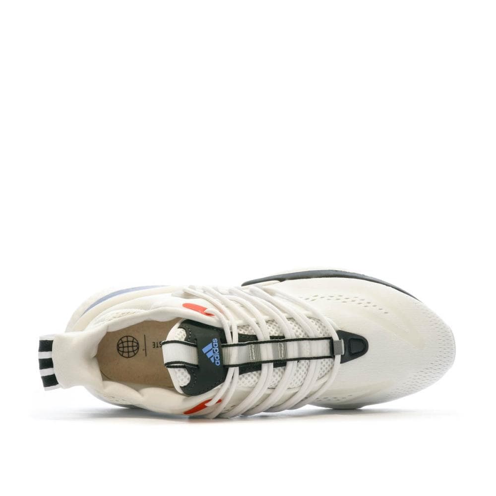 Baskets Blanches Homme Adidas Alphaboost V1 4