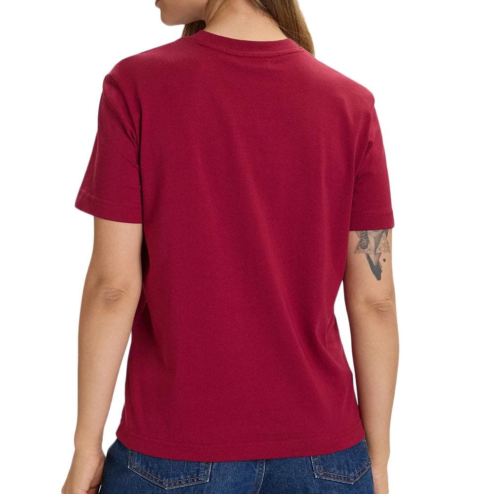 T-Shirt Bordeaux Femme Calvin Klein Jeans LV047C912G 2
