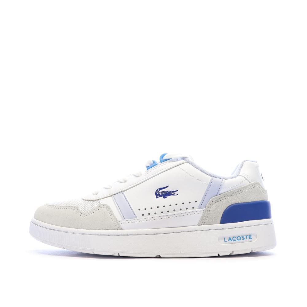 Baskets Blanches/Bleu Femme Lacoste Clip 124 1