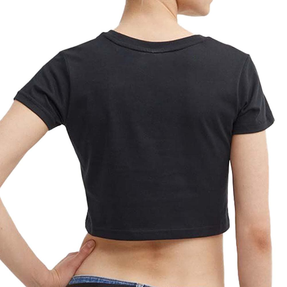 T-shirt Noir/Blanc Femme Converse Heart 2