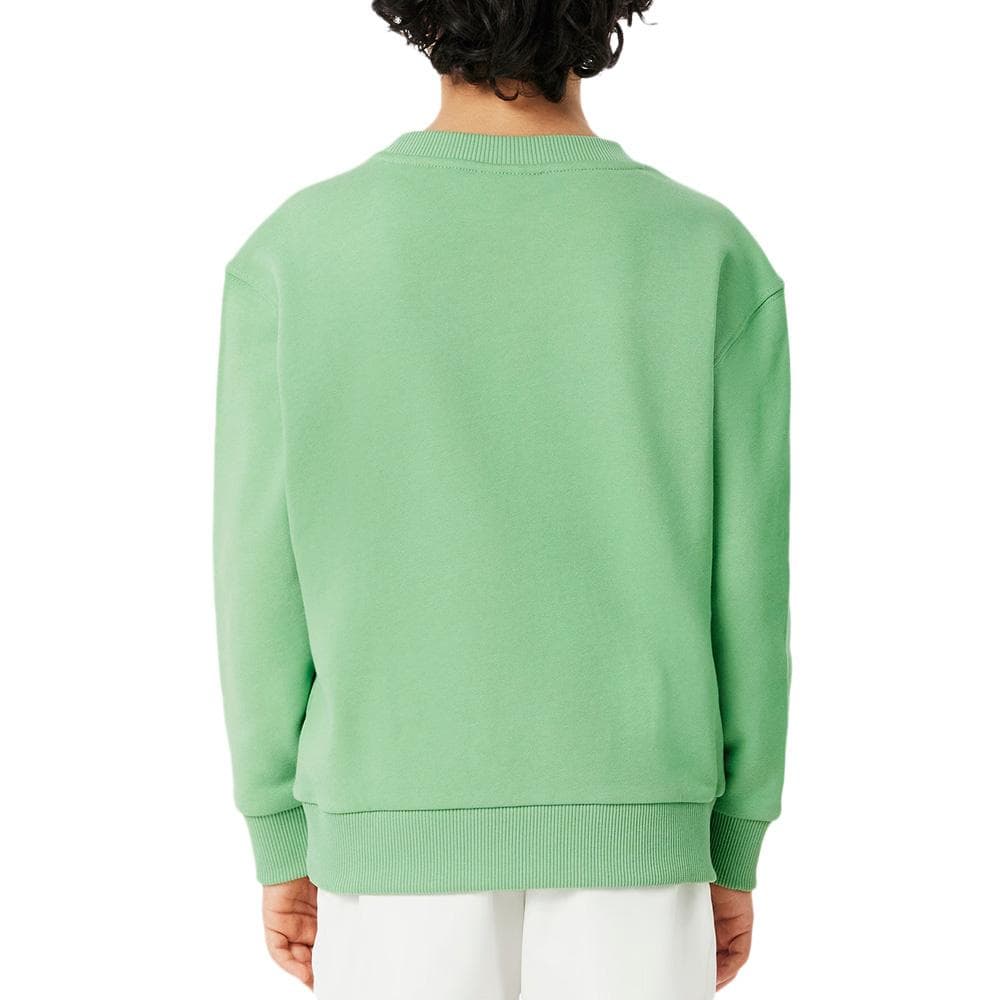 Sweat Vert Enfant Lacoste Kids Printed Crew Neck 2