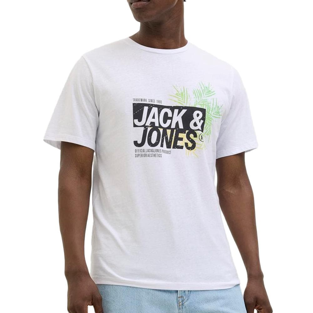 T-shirt Blanc Homme Jack & Jones Axon 1