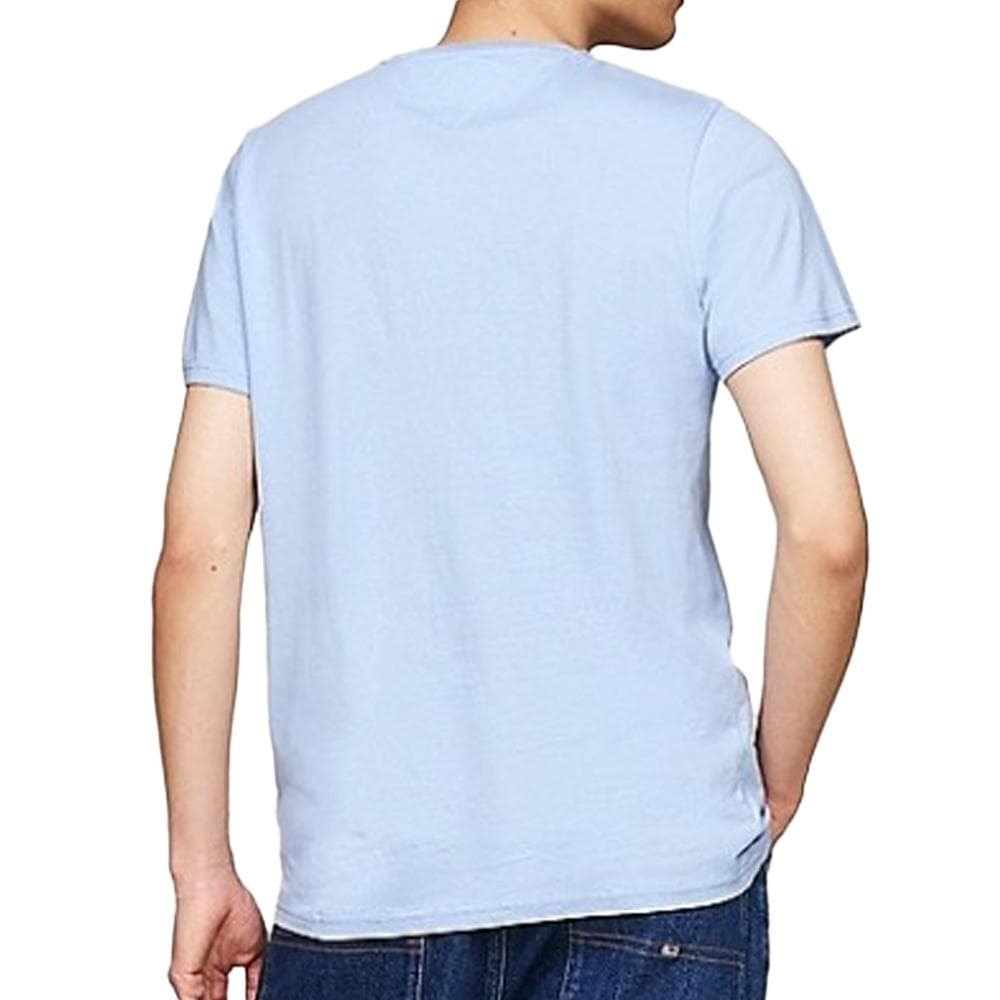 T-shirt Bleu Homme Tommy Hilfiger DM0DM18569 2