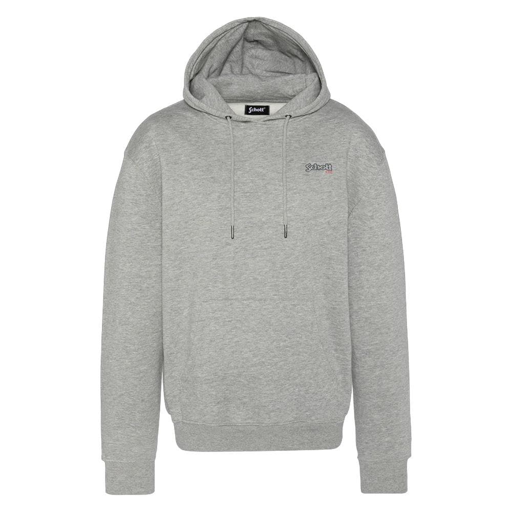 Sweat à Capuche Gris Homme Schott Cap Petit 1
