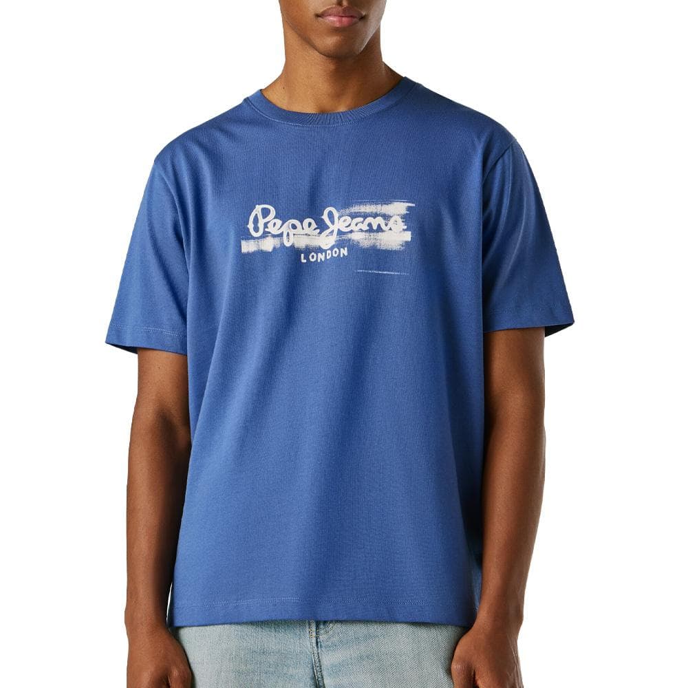T-Shirt Bleu Homme Pepe jeans Pjl M Nd 1