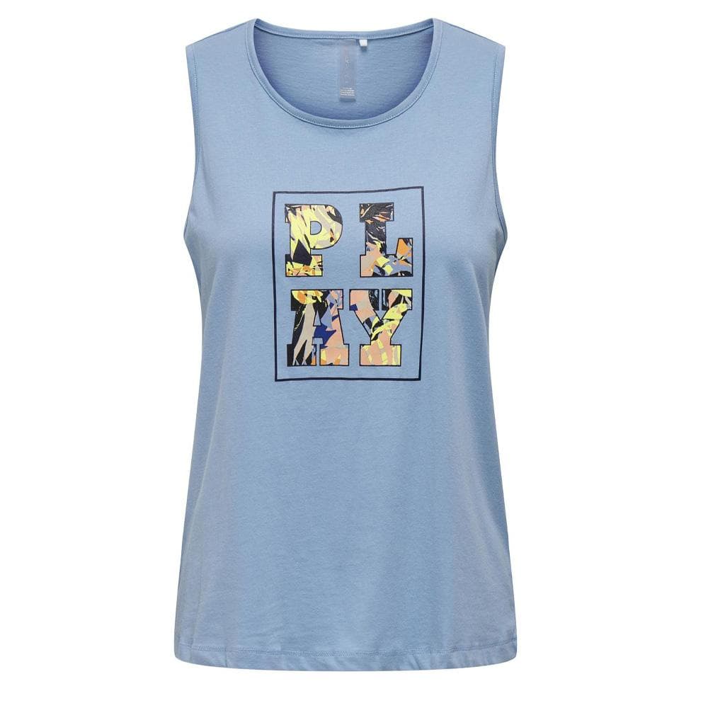 Débardeur Bleu Femme Only Life Tank 1