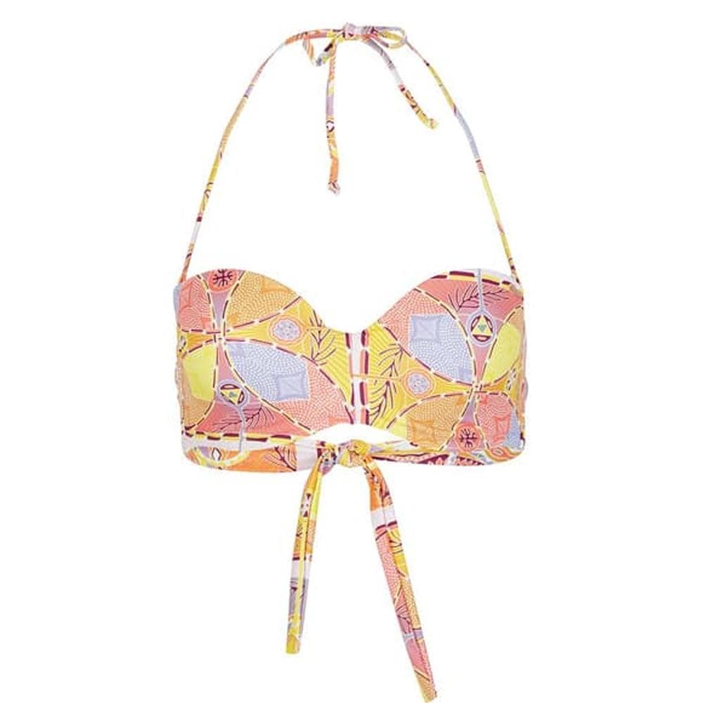 Haut de Maillot de bain Jaune/Rose Femme O'Neill Havaa 1