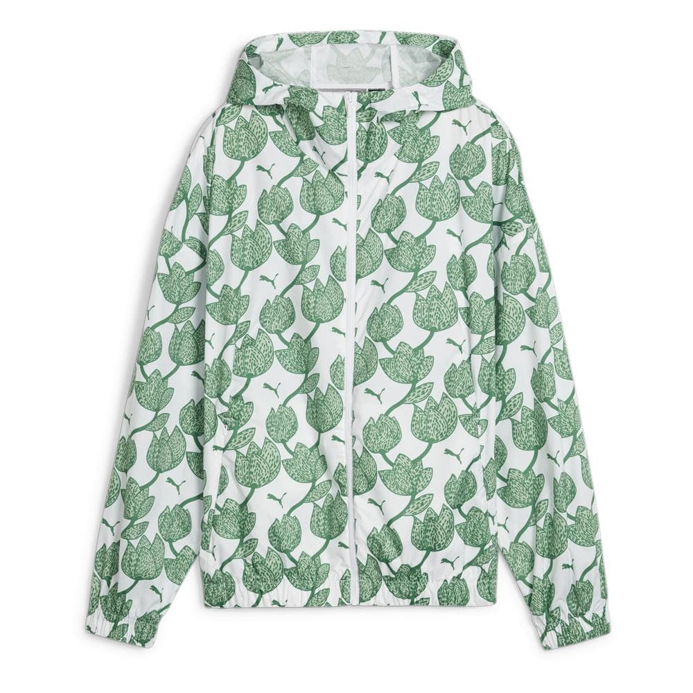 Coupe-vent Blanc/Vert Femme Puma Blossom Aop 1