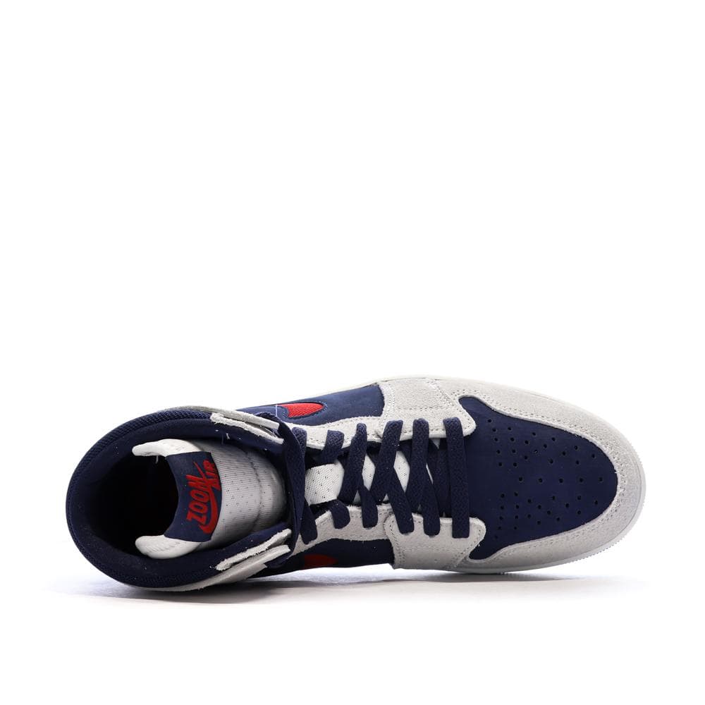 Nike Air Jordan 1 Zm Air Bleu/Gris Homme Nike 4