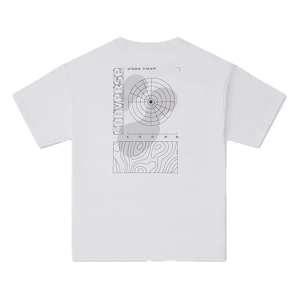 T-Shirt Blanc Homme Converse Wordmark Sonar 2