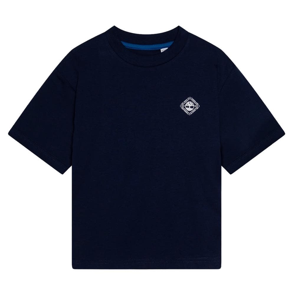 T-Shirt Marine Garçon TimberlandT60424 1
