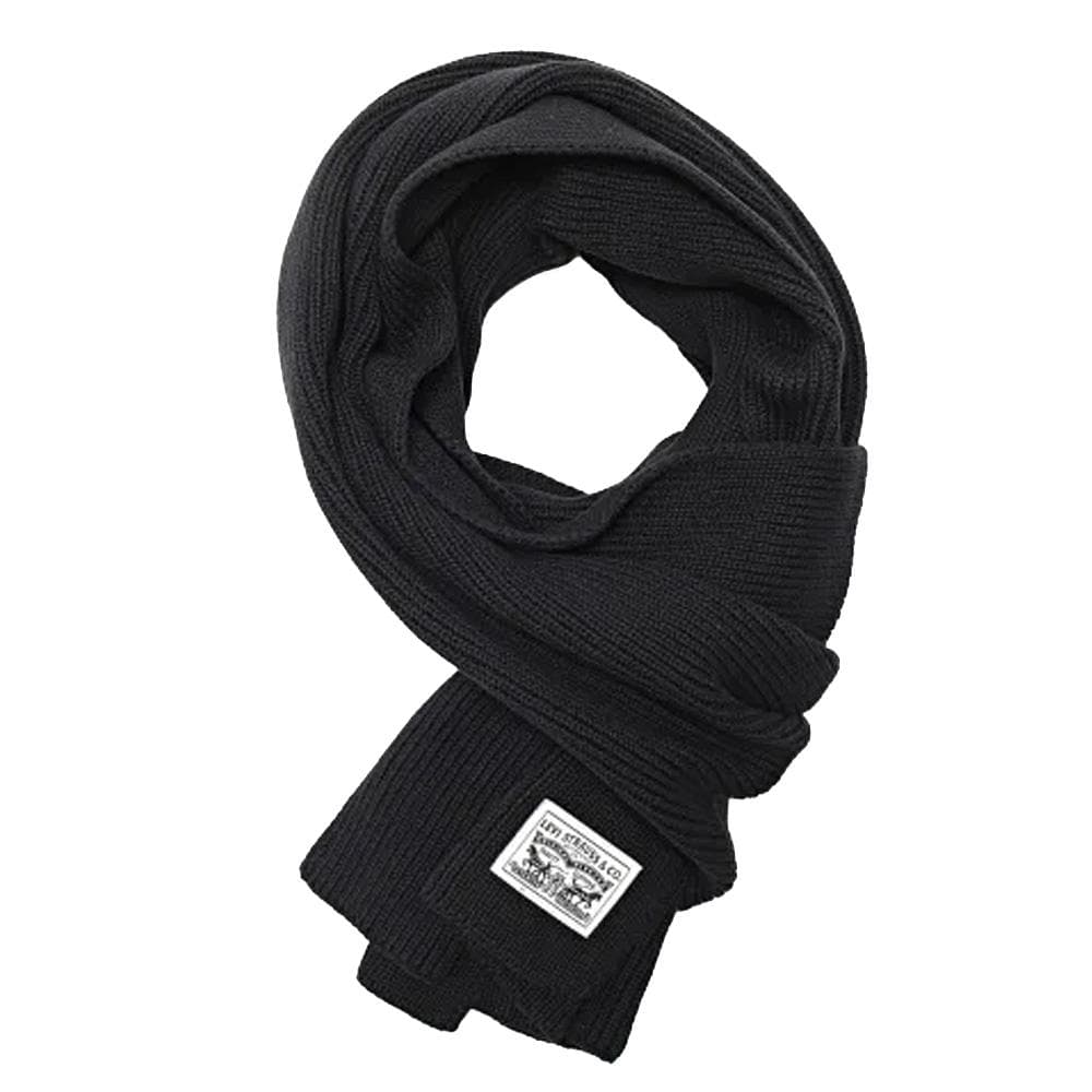 Echarpe Noir Mixte Levi's Patch Scarf 1