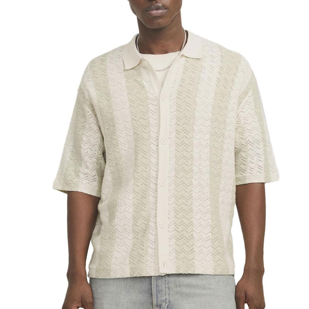 Chemise Beige/Verte Homme Jack & Jones Ortyler 3