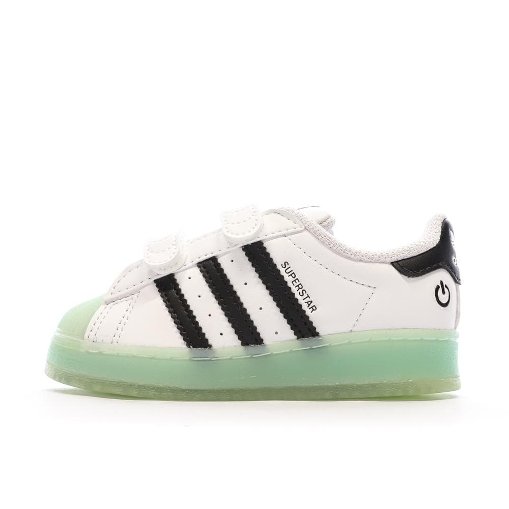 Baskets Blanches Bébé/Enfant Adidas Superstar Led Light 1