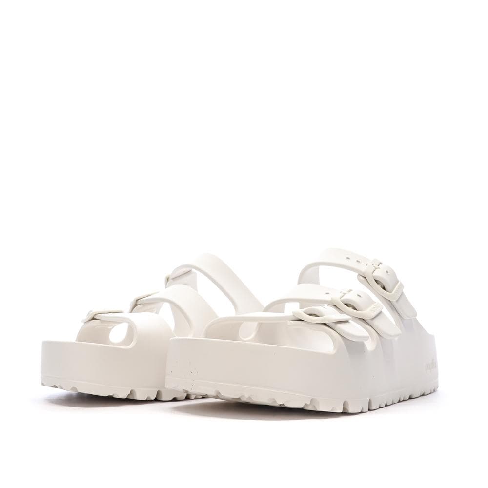Sandales Blanches Femme Birkenstock Florida 6