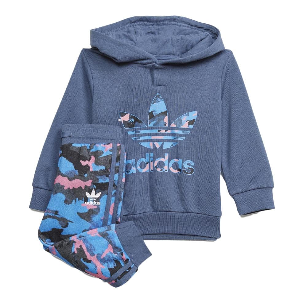 Survêtement Bleu Fille Adidas HK0319 1