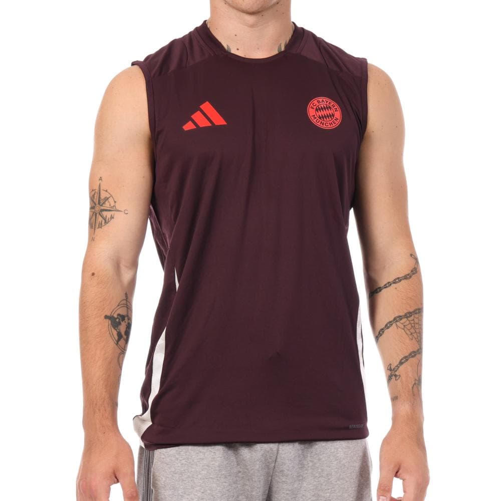 Bayern Munich Débardeur Bordeaux Homme Adidas 24/25 1