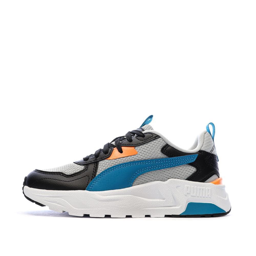 Baskets Bleu/Gris Garçon Puma Trinity 1