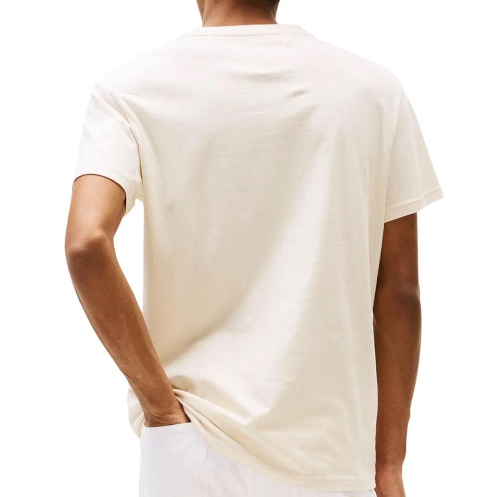 T-shirt Beige Homme Tommy Hilfiger Tjm Slim Linear 2