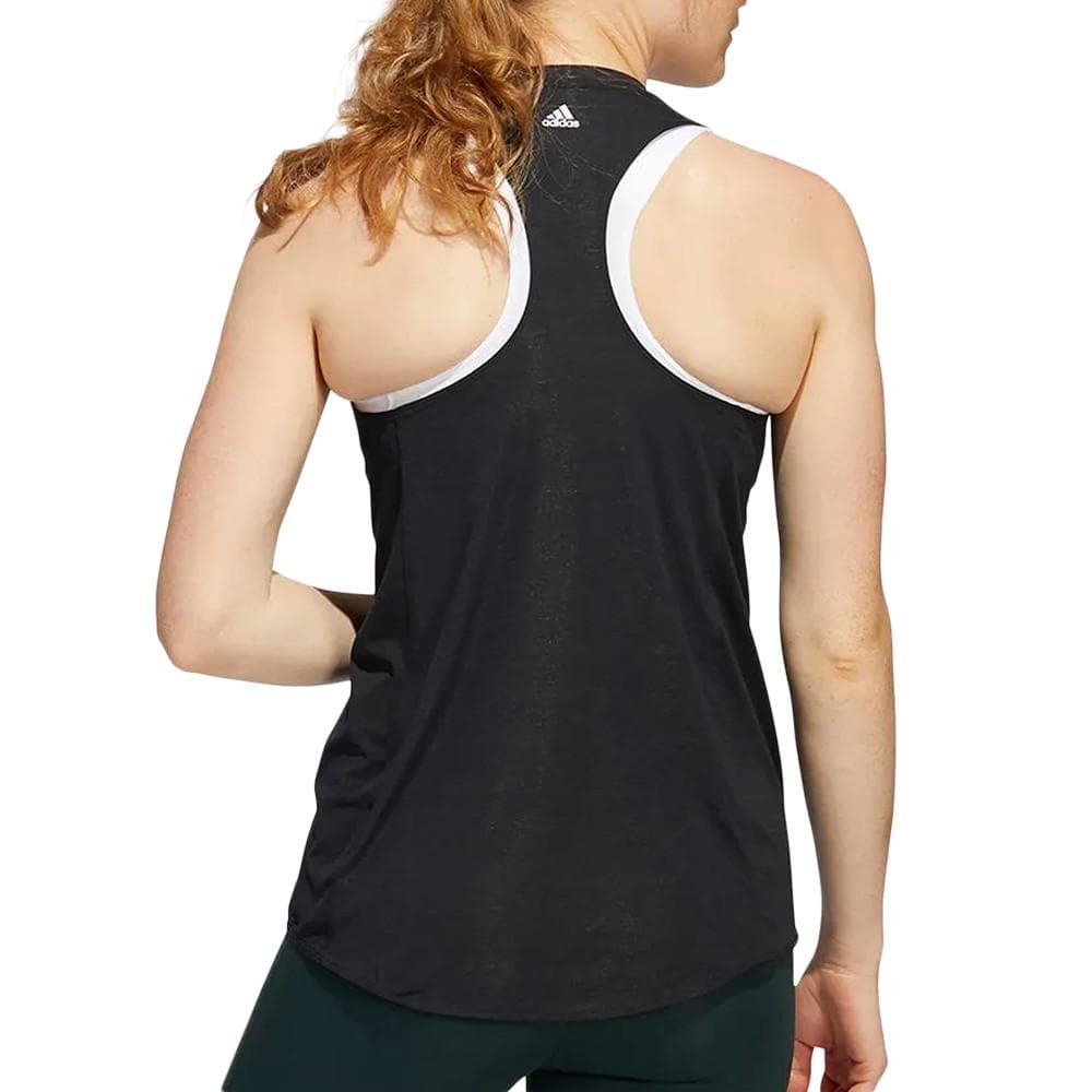 Débardeur Noir Femme Adidas Barlogo 2