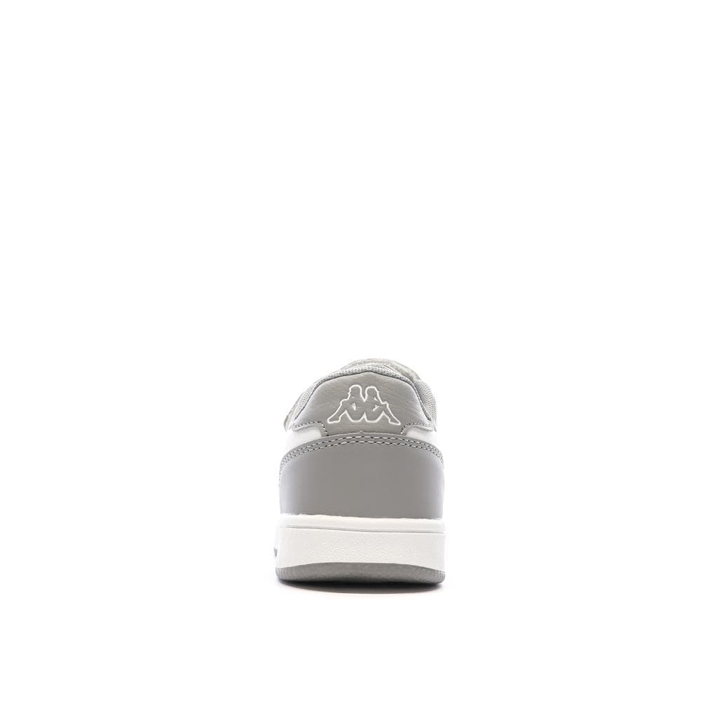 Baskets Blanches/Grises Garçon Kappa Malone 3