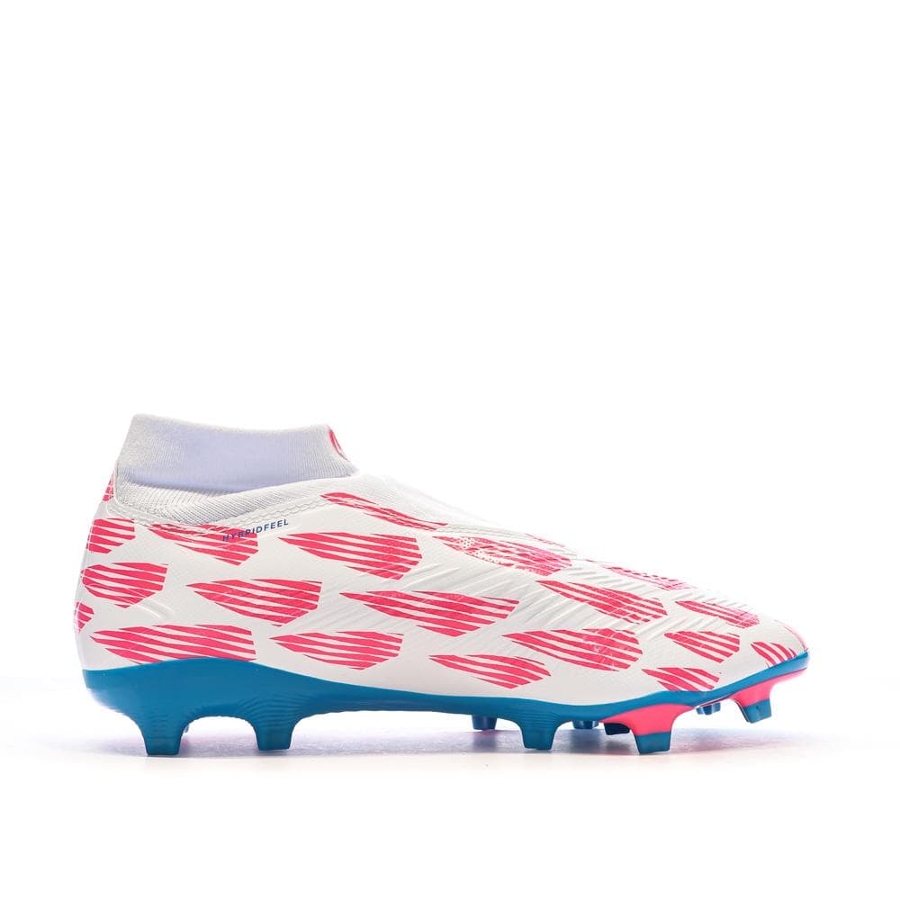 Chaussures de Foot Blanc/Rose Homme Adidas Predator League Ll FG 2