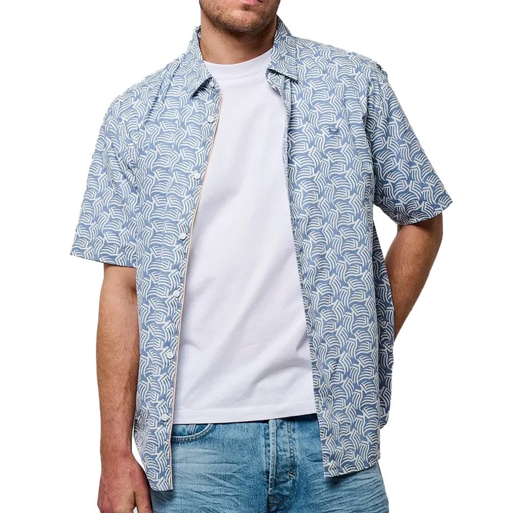 Chemisette Bleu/Blanc Homme Kaporal BAHIA 1