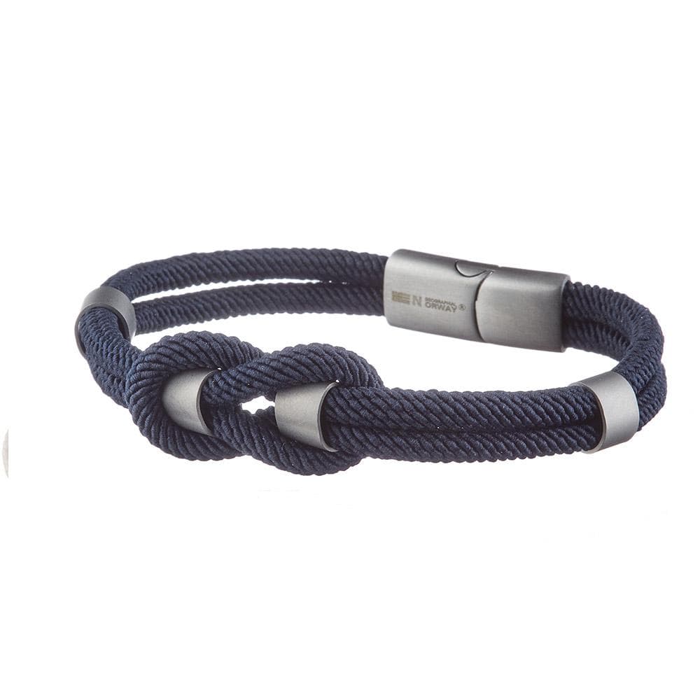 Bracelet Noir Homme Geographical Norway 315027 1