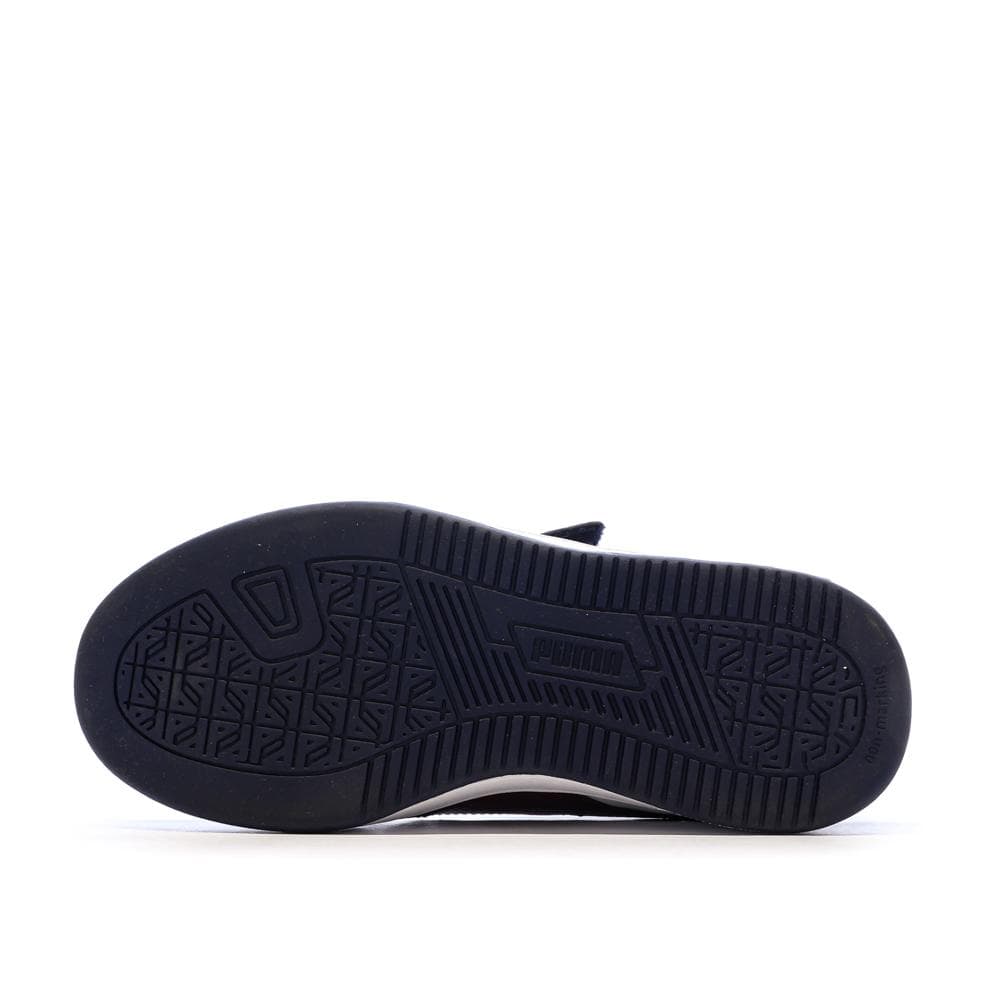 Baskets Blanches/Marine Garçon Puma Caven 5