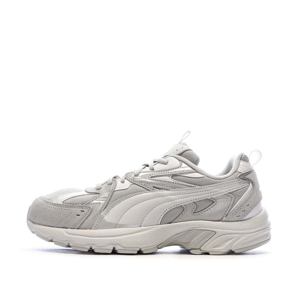 Baskets Grises Clair Homme Puma Milenio Tech Suede 1