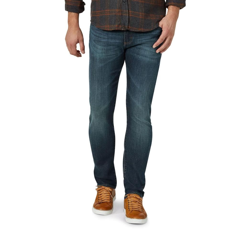 Jean Bleu Foncé Homme Lee Slim Aristocrat 1