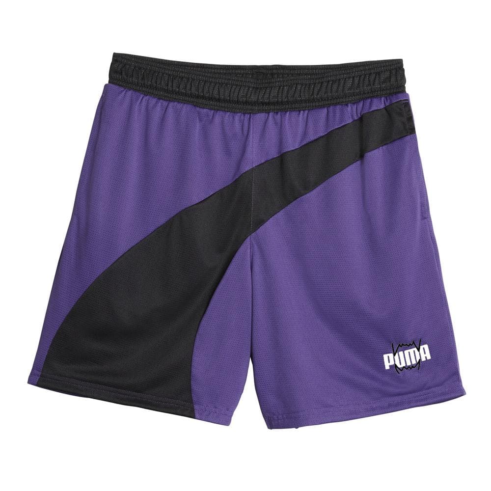 Short Noir/Violet Homme Puma Flare 1