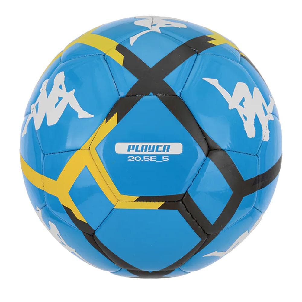 Ballon Turquoise/Noir/Jaune Homme Kappa Player 20 - Taille 1