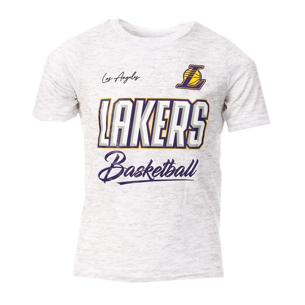 Los Angeles Lakers T-shirt Gris Garçon NBA Court Vs Track 1