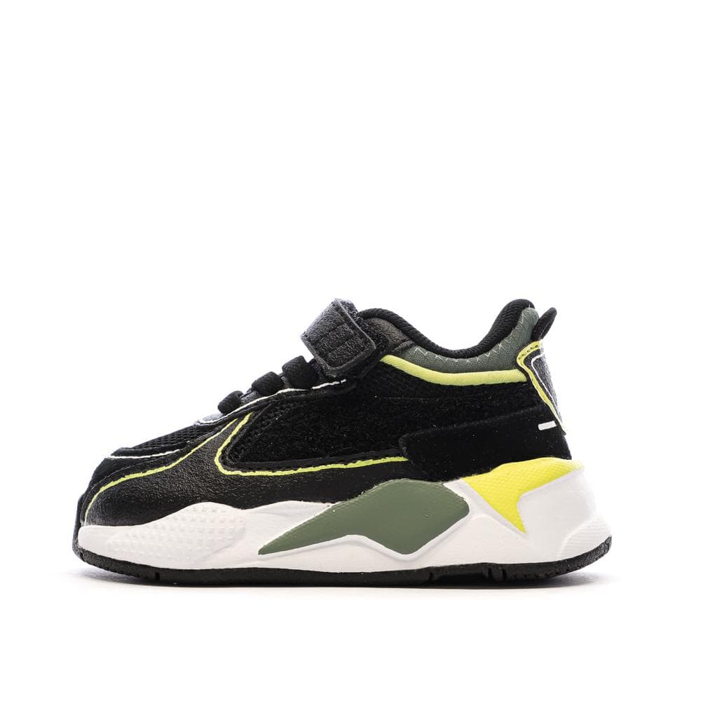 Baskets Noires/Jaunes Garçon Puma Spongebob 1