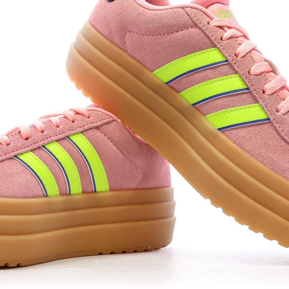 Baskets Roses Femme Adidas Vl Court Bold IH8089 7