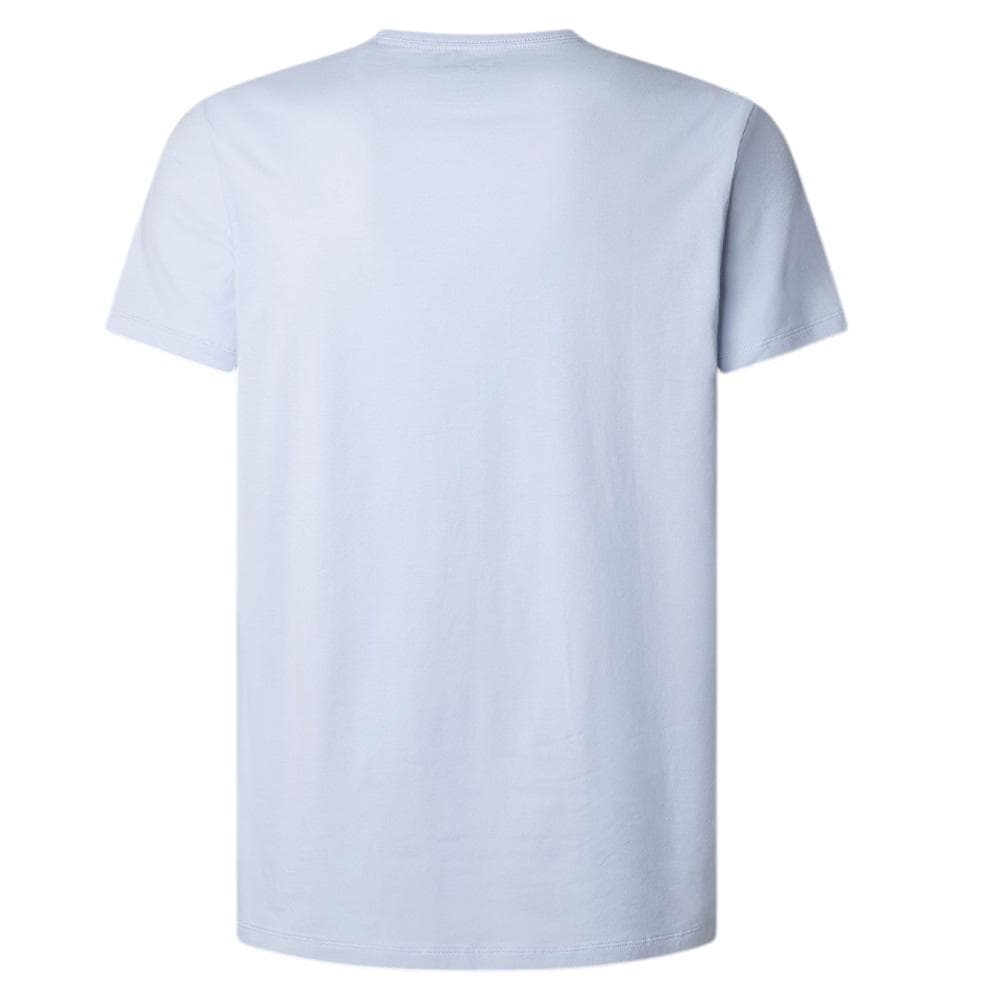 T-Shirt Bleu Clair Homme Pepe jeans Original 2