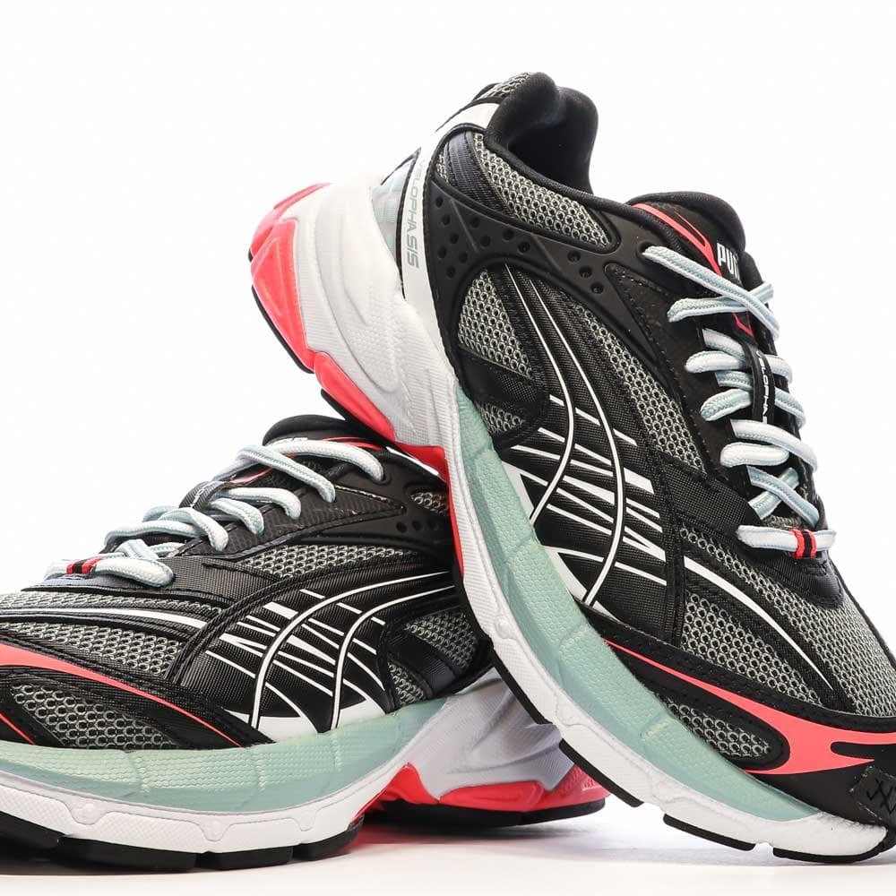 Baskets Noires/Blanc/Rouge Homme Puma Velophasis 7