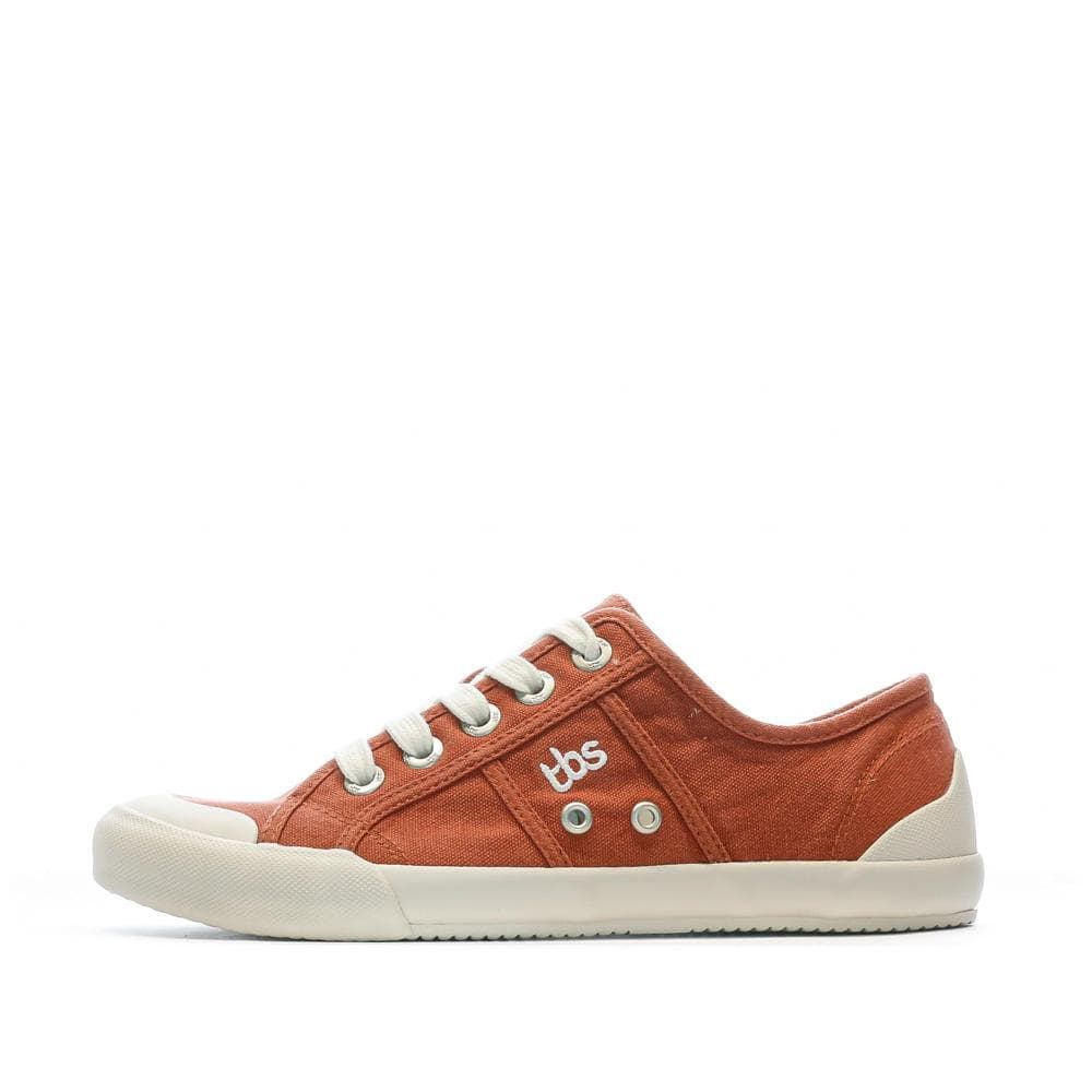 Baskets en toile Terracotta Femme TBS Opiace 1
