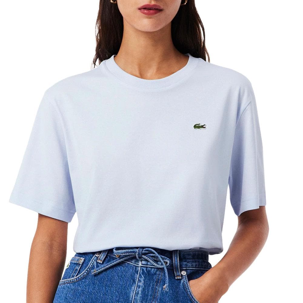 T-shirt Bleu Femme Lacoste TF7215 1