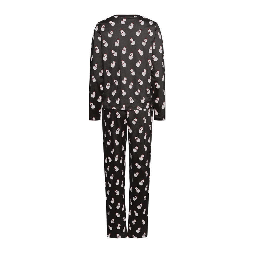 Pyjama Noir Femme Pieces Naya Xmas 2