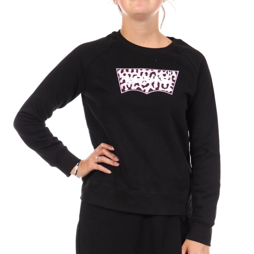 Sweat Noir Fille Levi's 4EB939 1