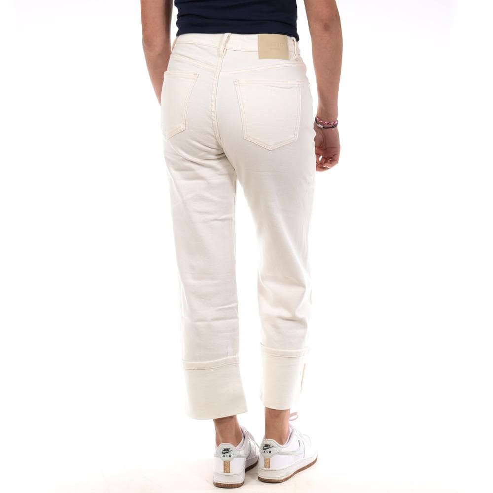 Jean Droit Blanc Femme Monday Premium 109 2