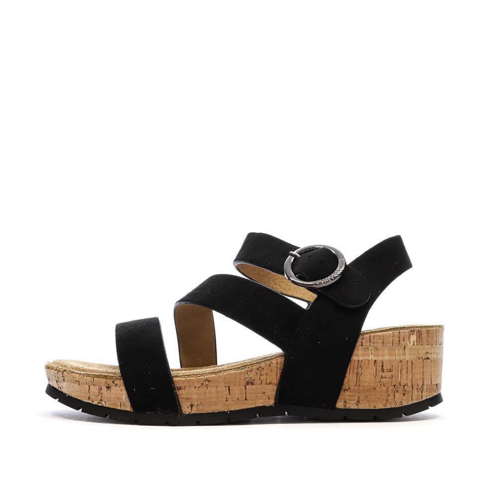 Sandales Noires Femme Chattawak Lilou 1