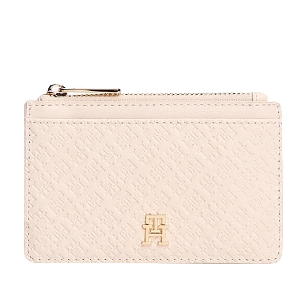 Porte-cartes Ecru Femme Tommy Hilfiger Long 1